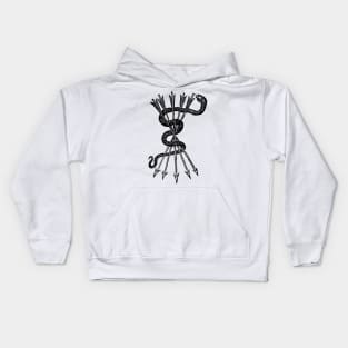 Snakes and Arrows Kids Hoodie